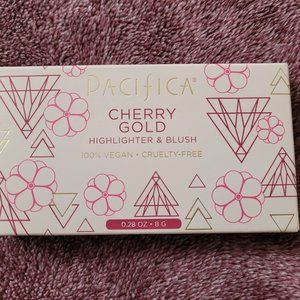 NEW Pacifica Cherry Gold Highlighter & Blush 8g